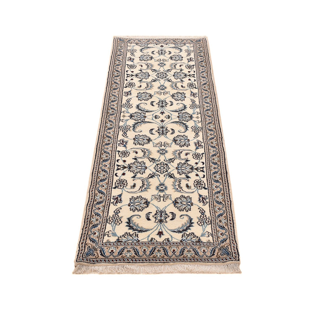 Runner Perser Rug - Nain - Royal - 193 x 62 cm - cream