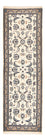 Runner Perser Rug - Nain - Royal - 202 x 63 cm - cream