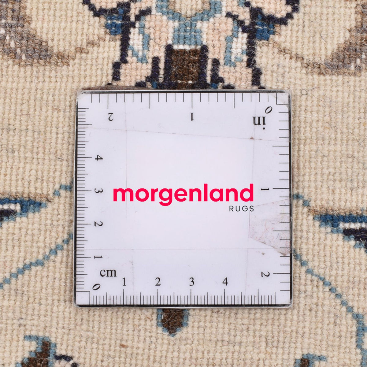 Runner Perser Rug - Nain - Royal - 202 x 63 cm - cream