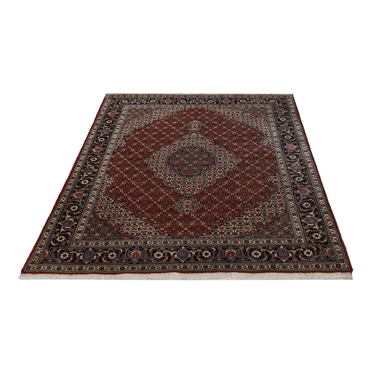 Perser Rug - Tabriz - Royal - 200 x 150 cm - dark red