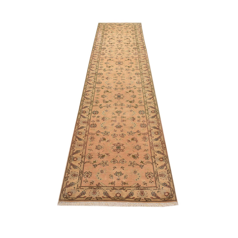 Runner Perser Rug - Tabriz - Royal - 376 x 80 cm - gold