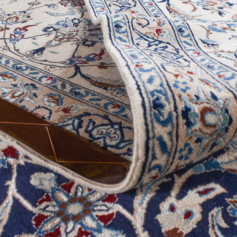 Perser Rug - Nain - Premium square  - 342 x 340 cm - dark blue