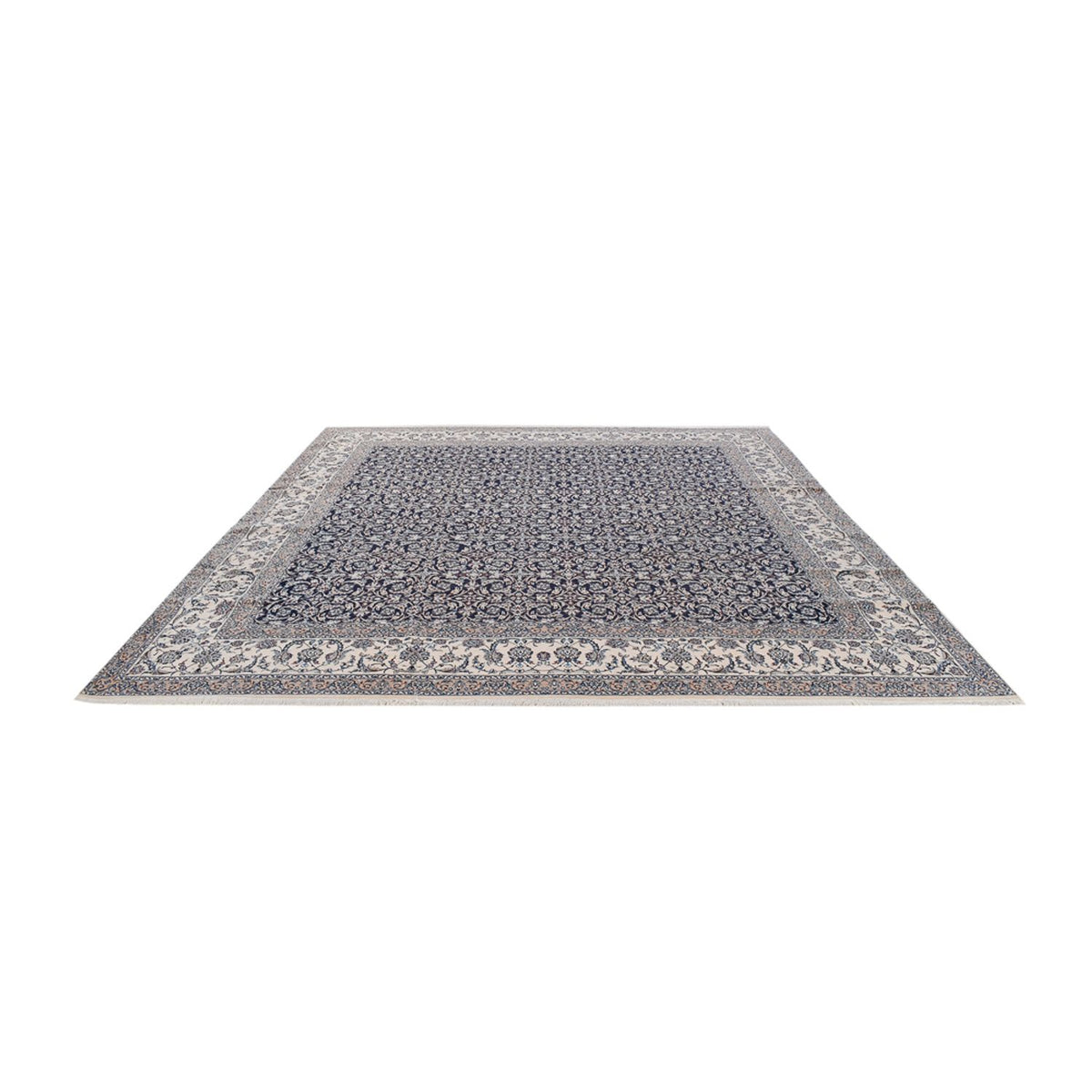 Perser Rug - Nain - Premium square  - 342 x 340 cm - dark blue