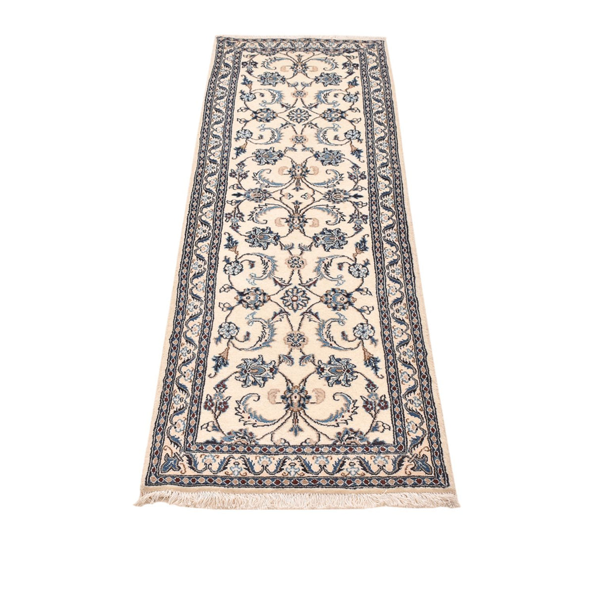 Runner Perser Rug - Nain - Royal - 204 x 58 cm - cream