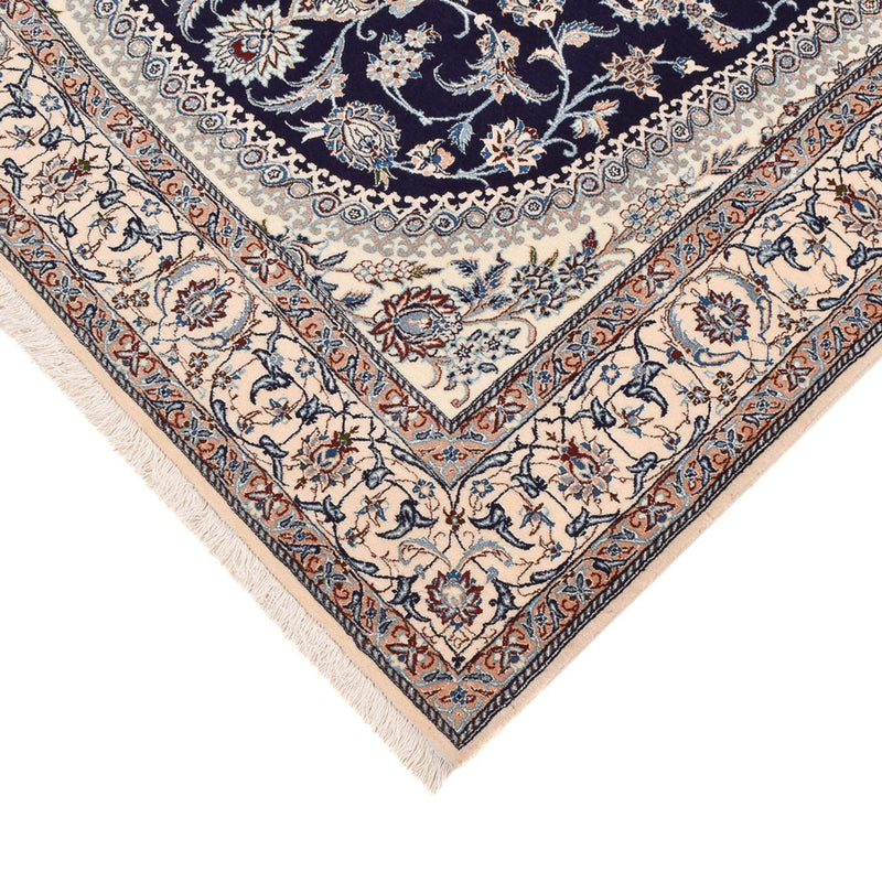 Perser Rug - Nain - Premium - 198 x 131 cm - dark blue