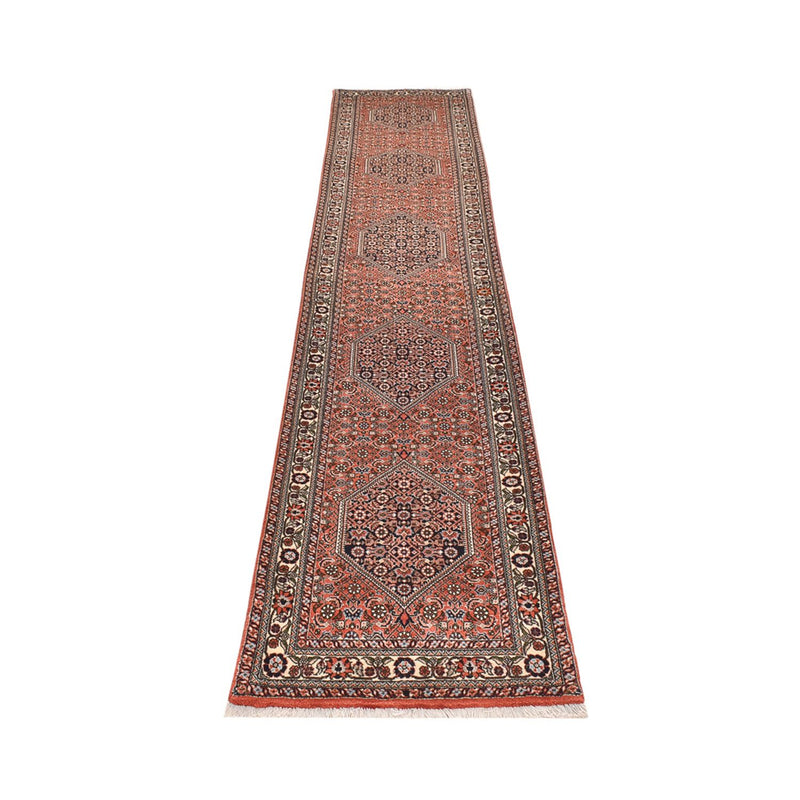 Runner Perser Rug - Bidjar - 380 x 69 cm - terracotta
