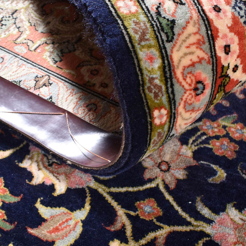 Perser Rug - Ghom - Royal - 194 x 137 cm - dark blue