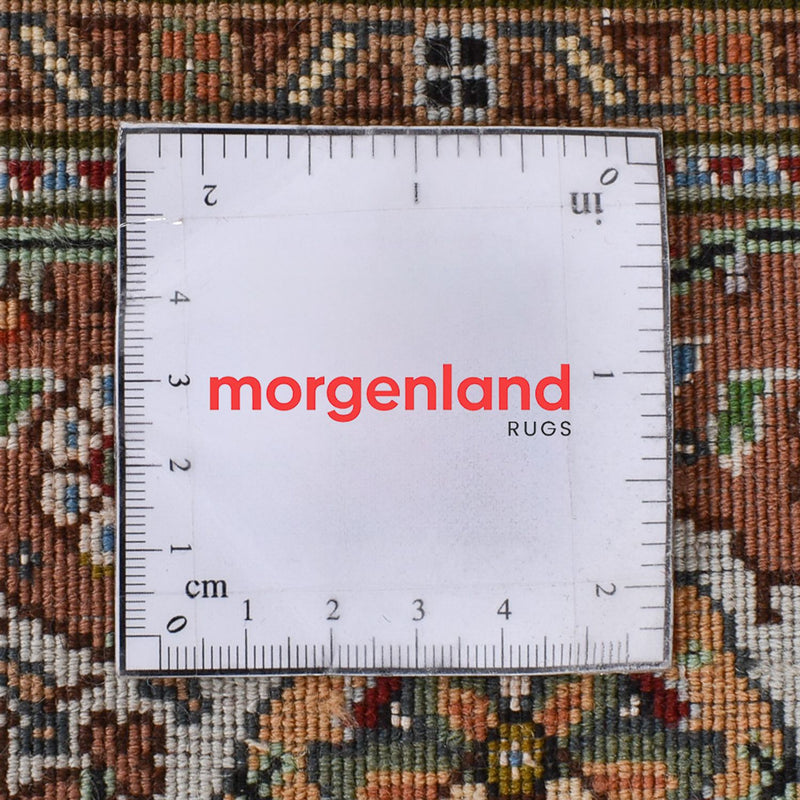 Runner Perser Rug - Tabriz - Royal - 403 x 200 cm - light brown