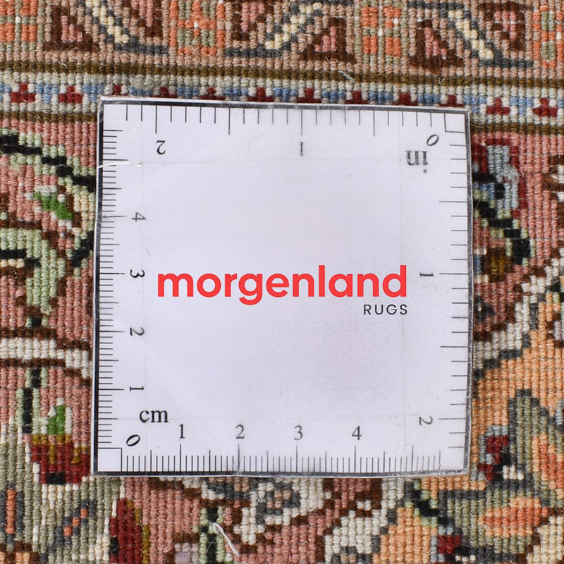 Runner Perser Rug - Tabriz - Royal - 408 x 201 cm - light brown