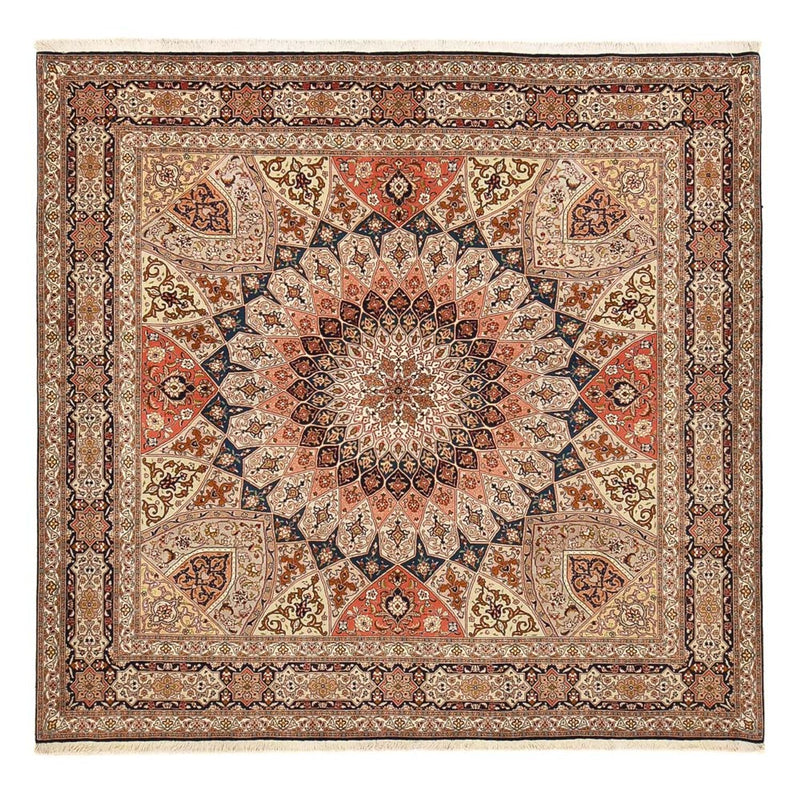 Perser Rug - Tabriz - Royal square  - 252 x 248 cm - dark beige