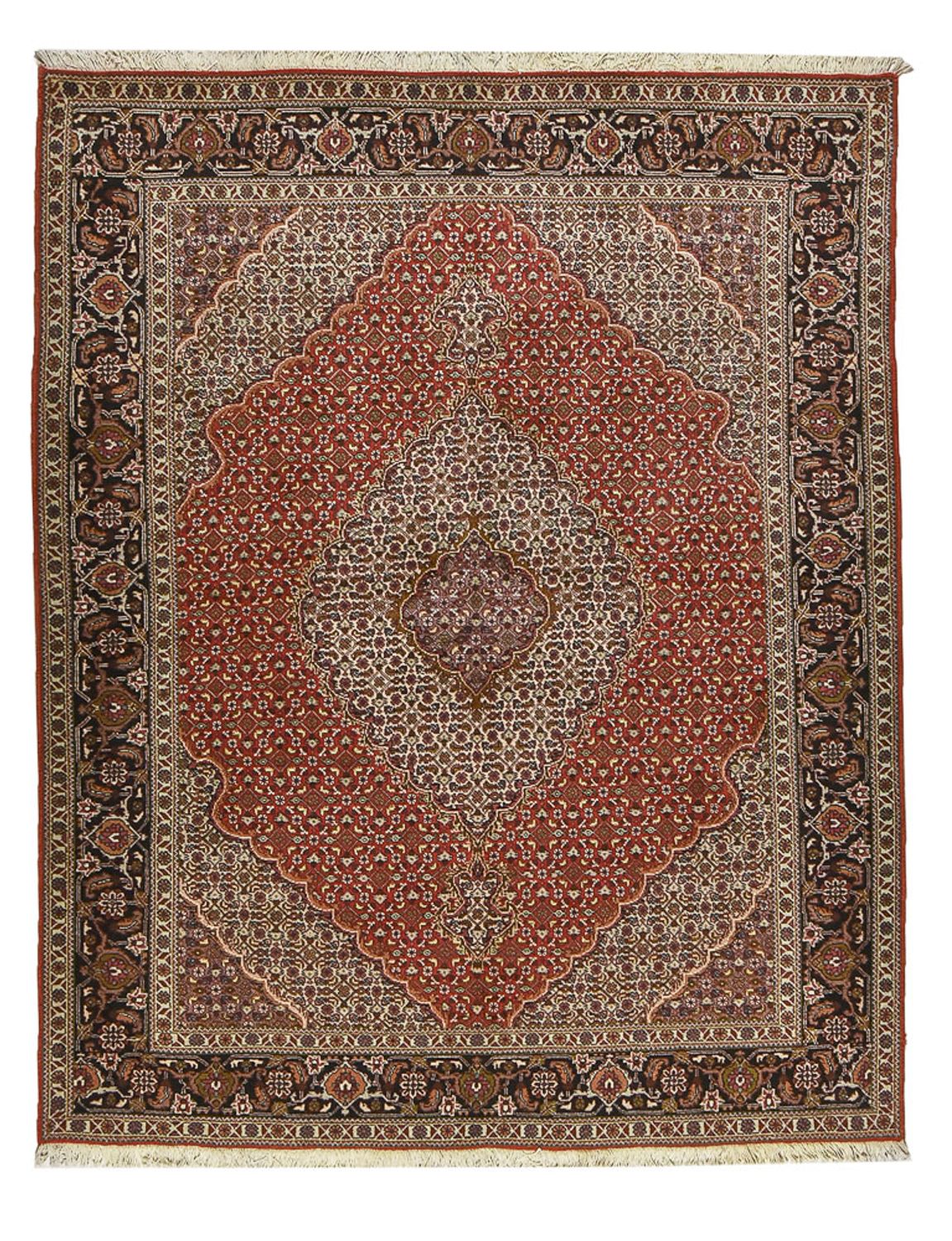 Perser Rug - Tabriz - Royal - 204 x 156 cm - red