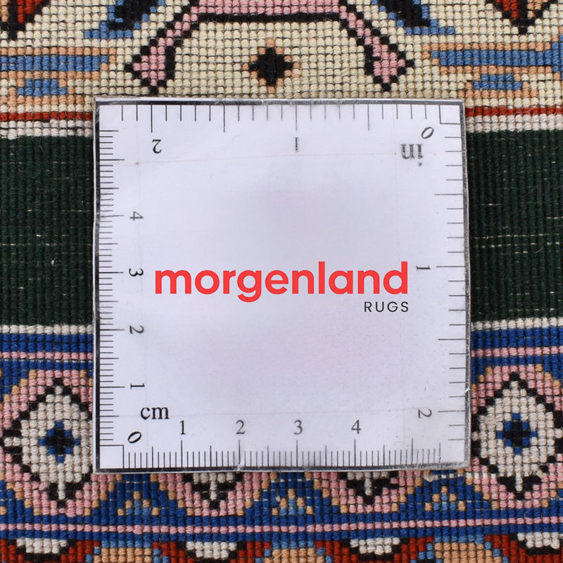 Runner Perser Rug - Tabriz - Premium - 372 x 74 cm - dark blue