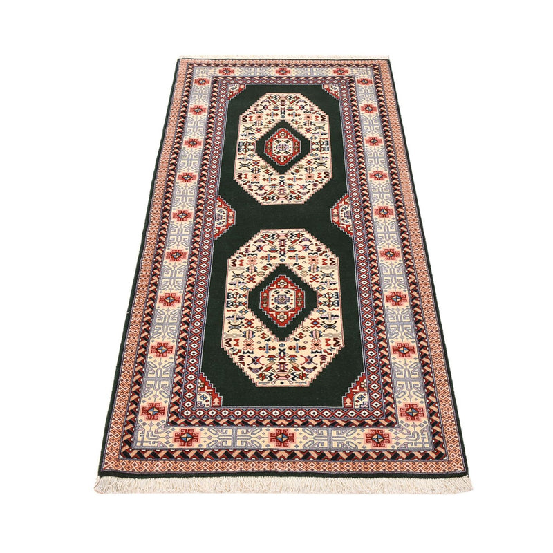 Runner Perser Rug - Tabriz - Royal - 182 x 75 cm - dark blue