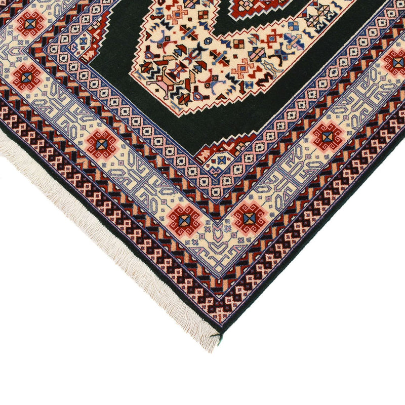 Runner Perser Rug - Tabriz - Premium - 370 x 75 cm - dark blue