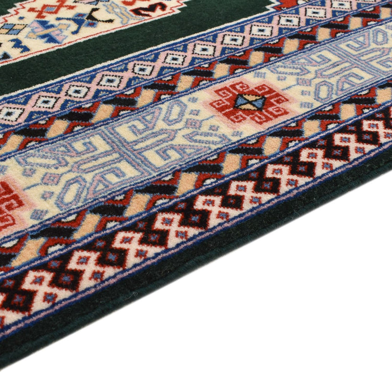 Runner Perser Rug - Tabriz - Premium - 370 x 75 cm - dark blue