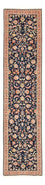 Runner Perser Rug - Tabriz - Premium - 300 x 68 cm - dark blue