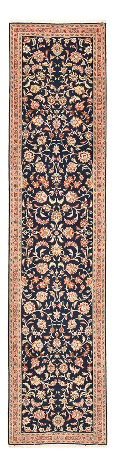 Runner Perser Rug - Tabriz - Premium - 300 x 68 cm - dark blue