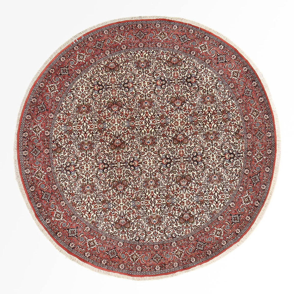 Perser Rug - Bidjar round  - 250 x 250 cm - light red