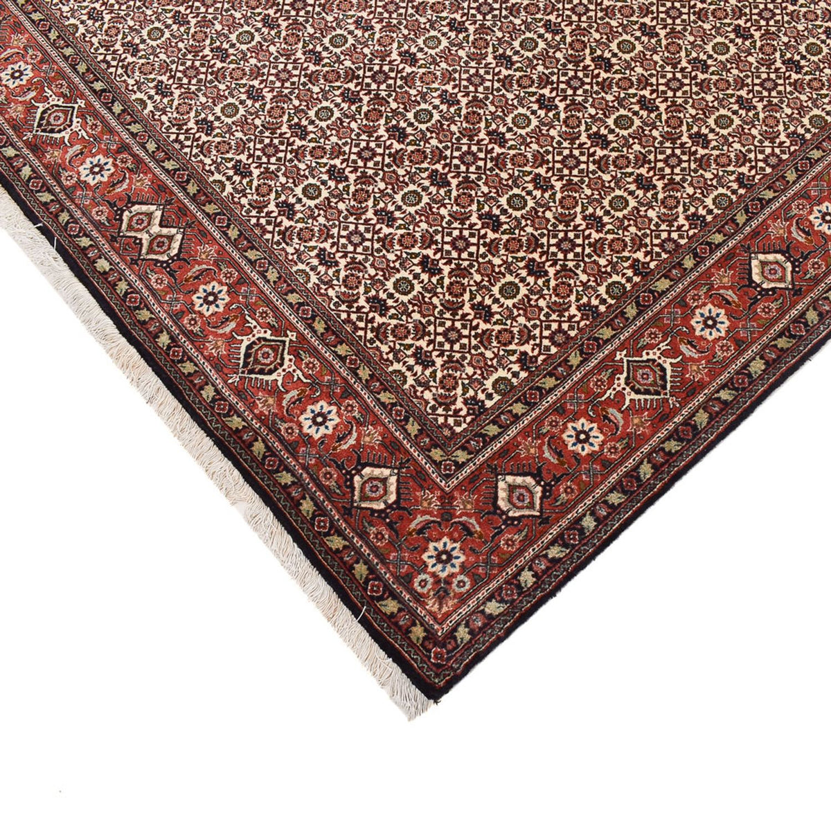 Runner Perser Rug - Bidjar - 402 x 153 cm - rust