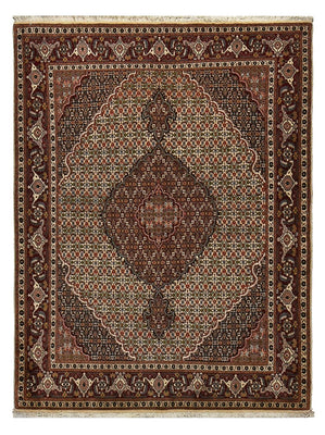 Perser Rug - Tabriz - Royal - 203 x 156 cm - light brown