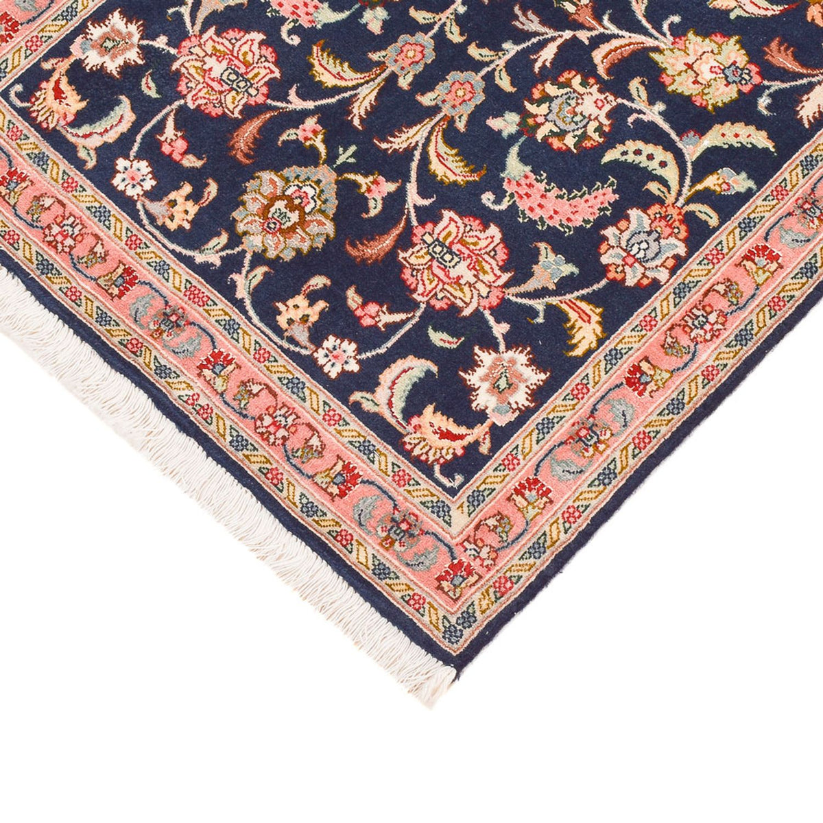 Runner Perser Rug - Tabriz - Premium - 293 x 65 cm - dark blue