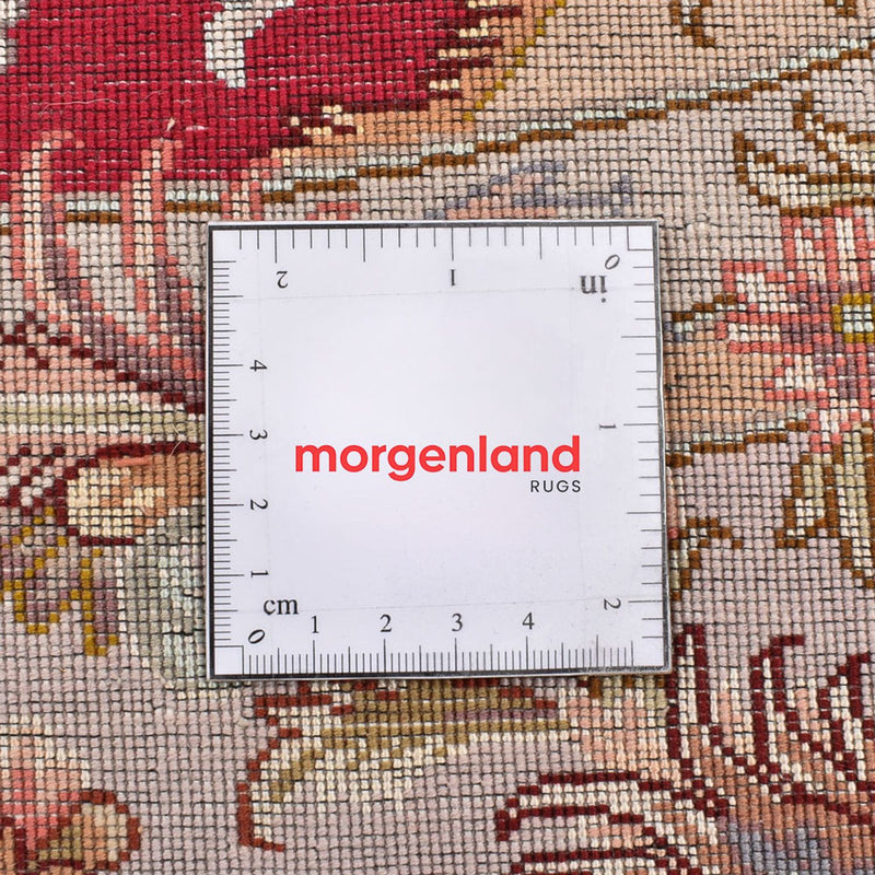 Perser Rug - Tabriz - Premium round  - 200 x 200 cm - red