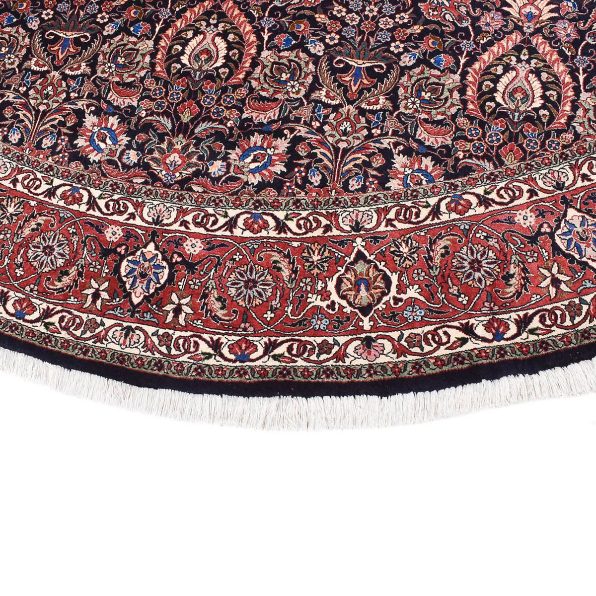 Perser Rug - Bidjar round  - 300 x 300 cm - dark red