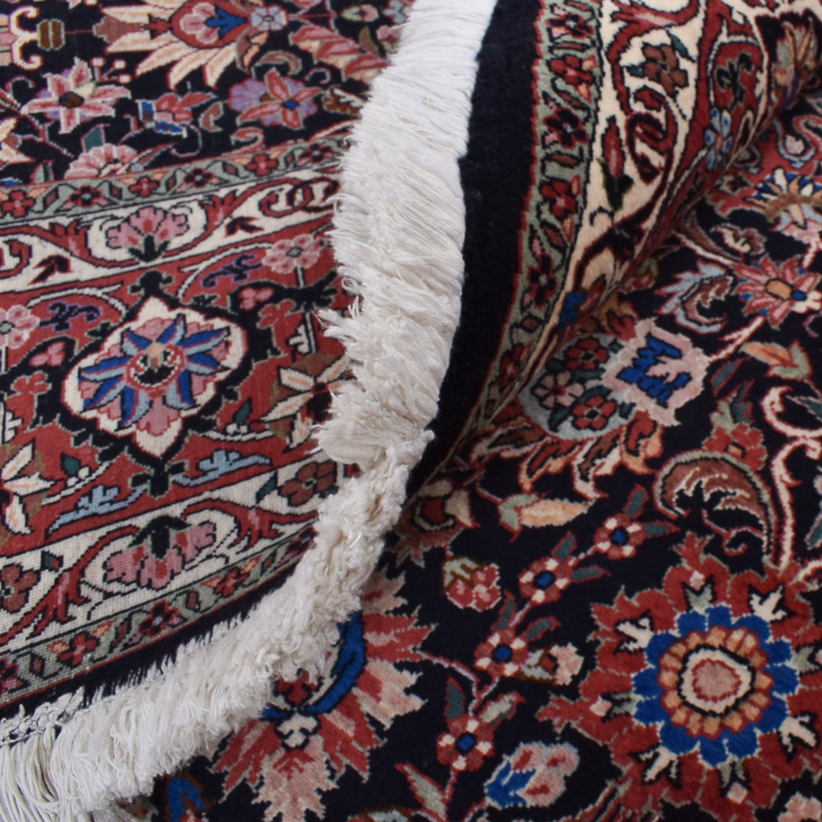 Perser Rug - Bidjar round  - 300 x 300 cm - dark red