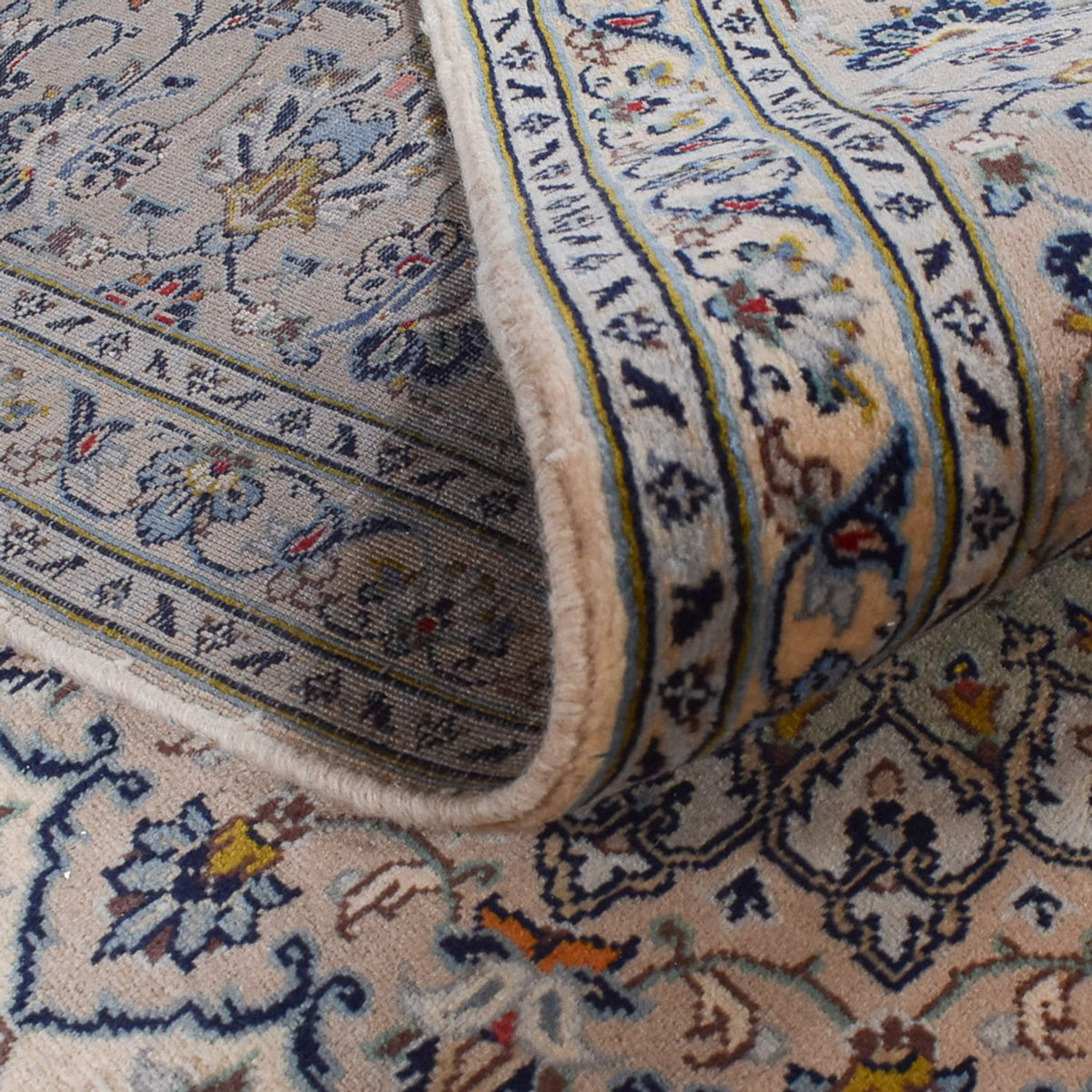 Perser Rug - Keshan - Royal - 342 x 247 cm - sand