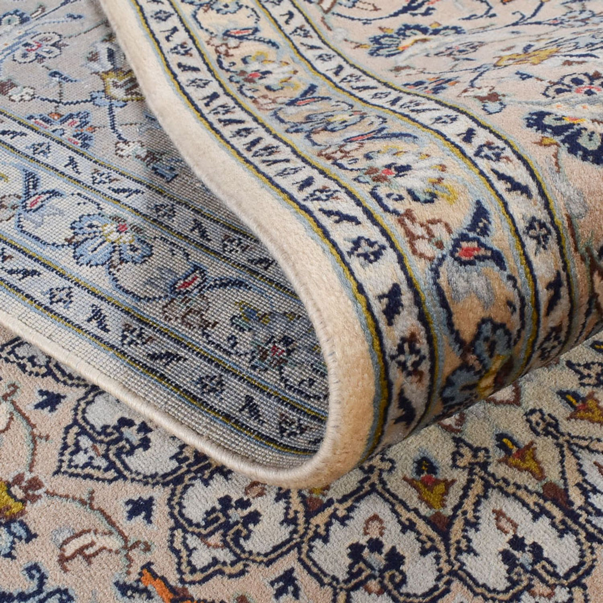 Perser Rug - Keshan - Royal - 347 x 244 cm - sand