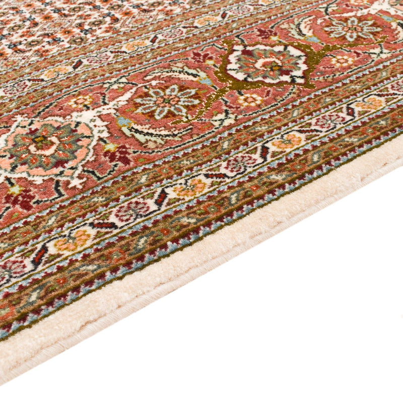 Runner Perser Rug - Tabriz - Royal - 404 x 150 cm - light brown