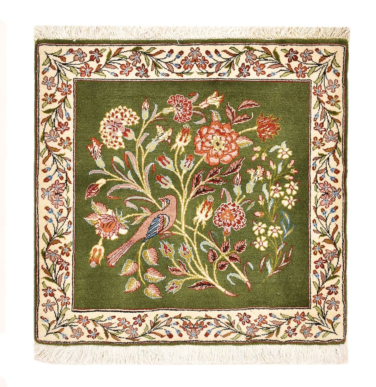 Perser Rug - Royal square  - 60 x 60 cm - green