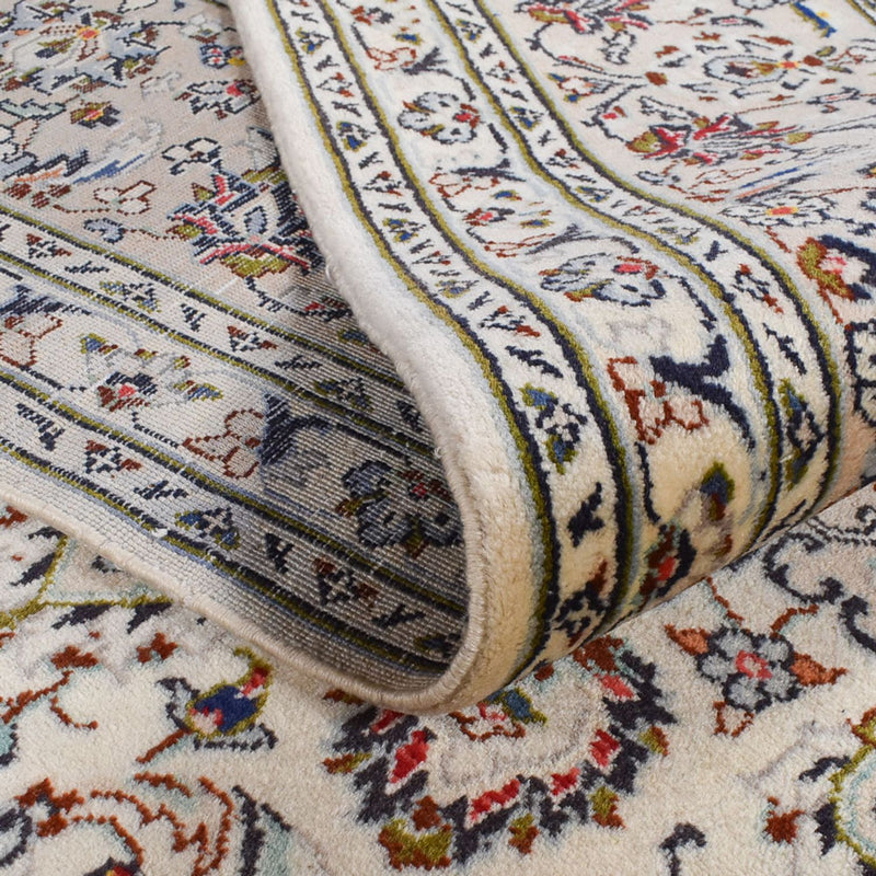 Perser Rug - Keshan - Royal - 347 x 253 cm - grey