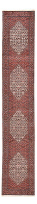 Runner Perser Rug - Bidjar - 400 x 74 cm - brown