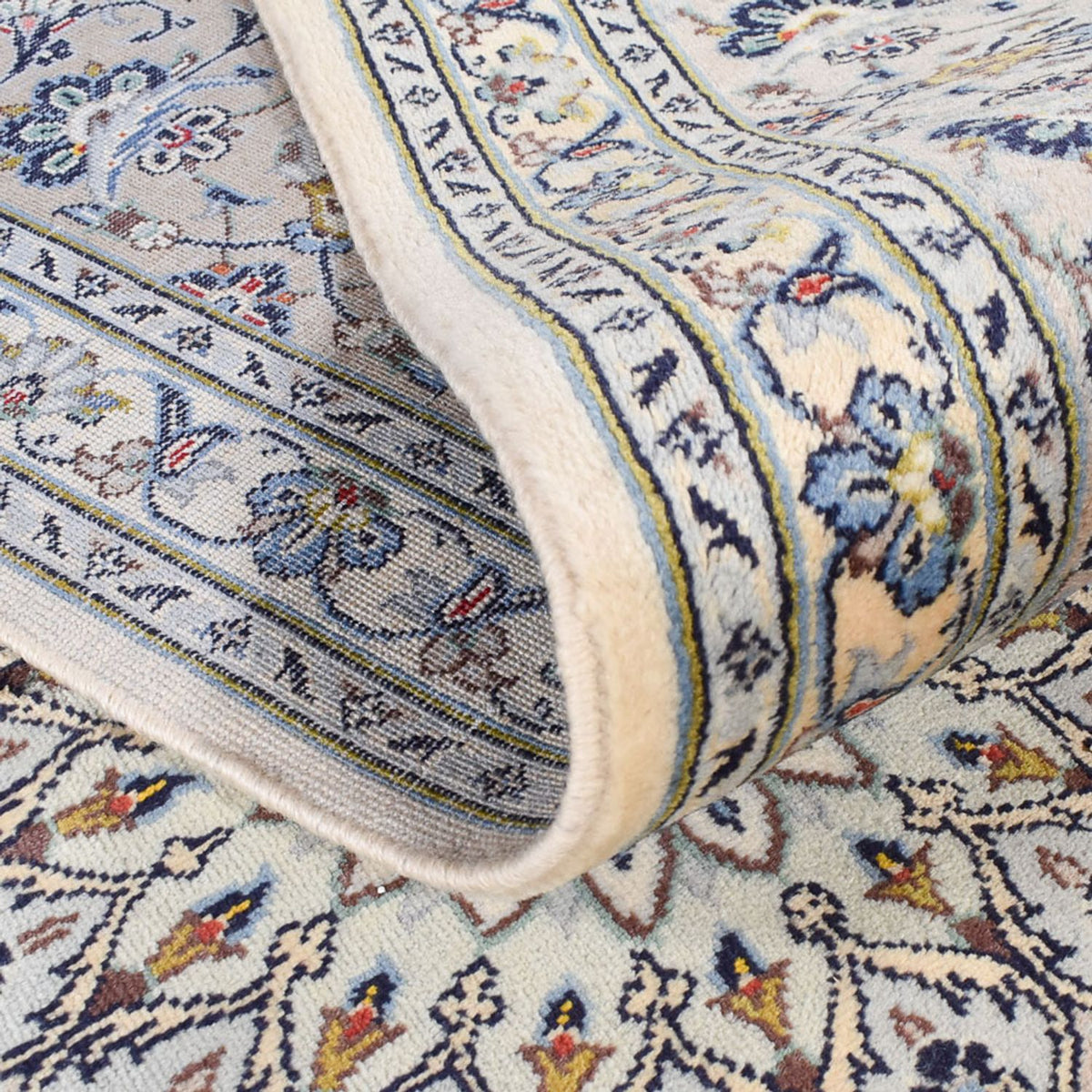 Perser Rug - Keshan - Royal - 347 x 250 cm - grey