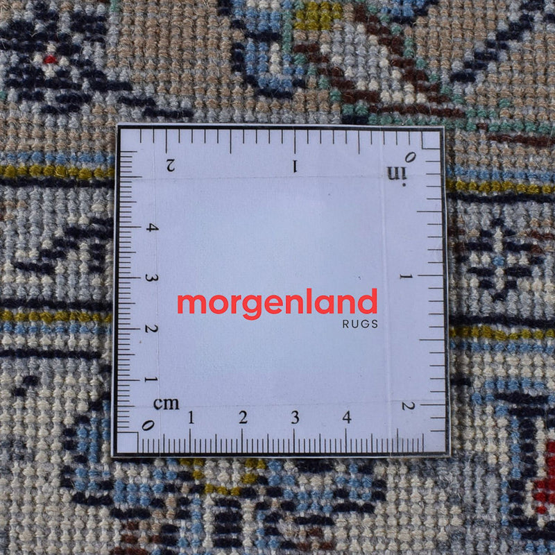 Perser Rug - Keshan - Royal - 347 x 250 cm - grey