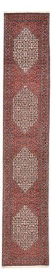 Runner Perser Rug - Bidjar - 400 x 74 cm - brown