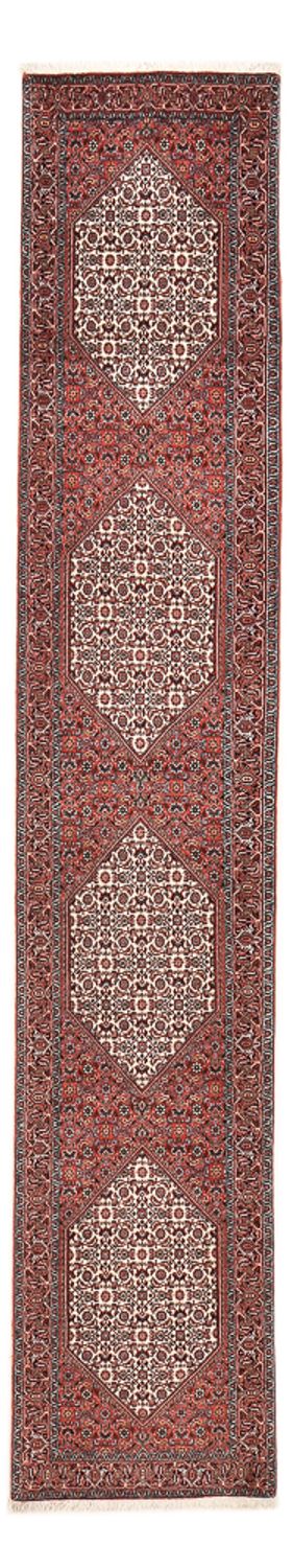Runner Perser Rug - Bidjar - 400 x 74 cm - brown