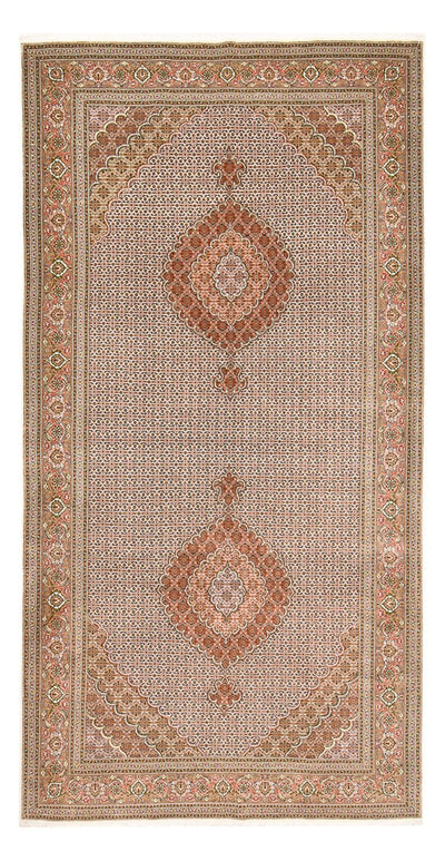 Tabriz - 50 Raj Rug 202x400cm - Persian Rugs