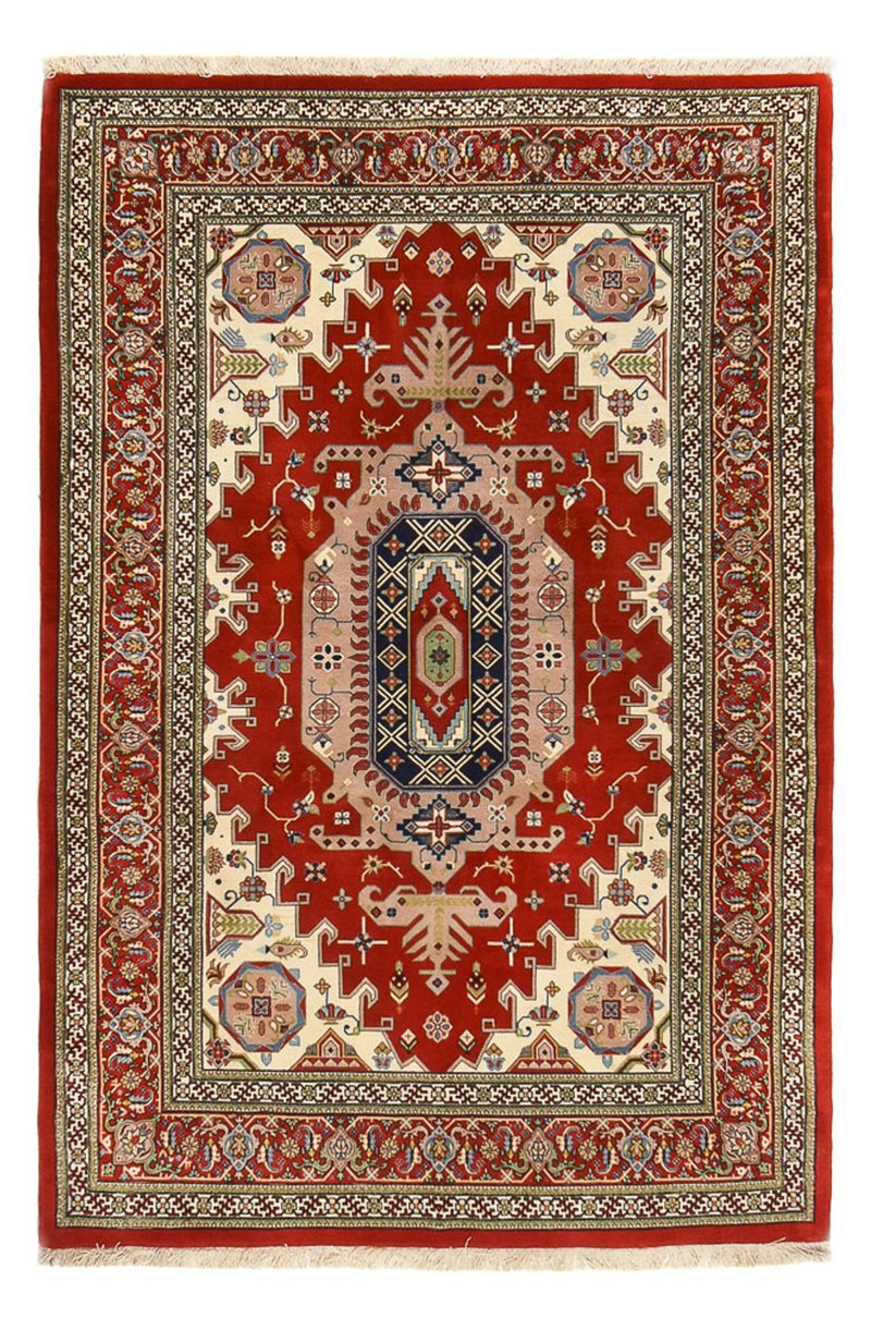Perser Rug - Ghom - Royal - 204 x 137 cm - red
