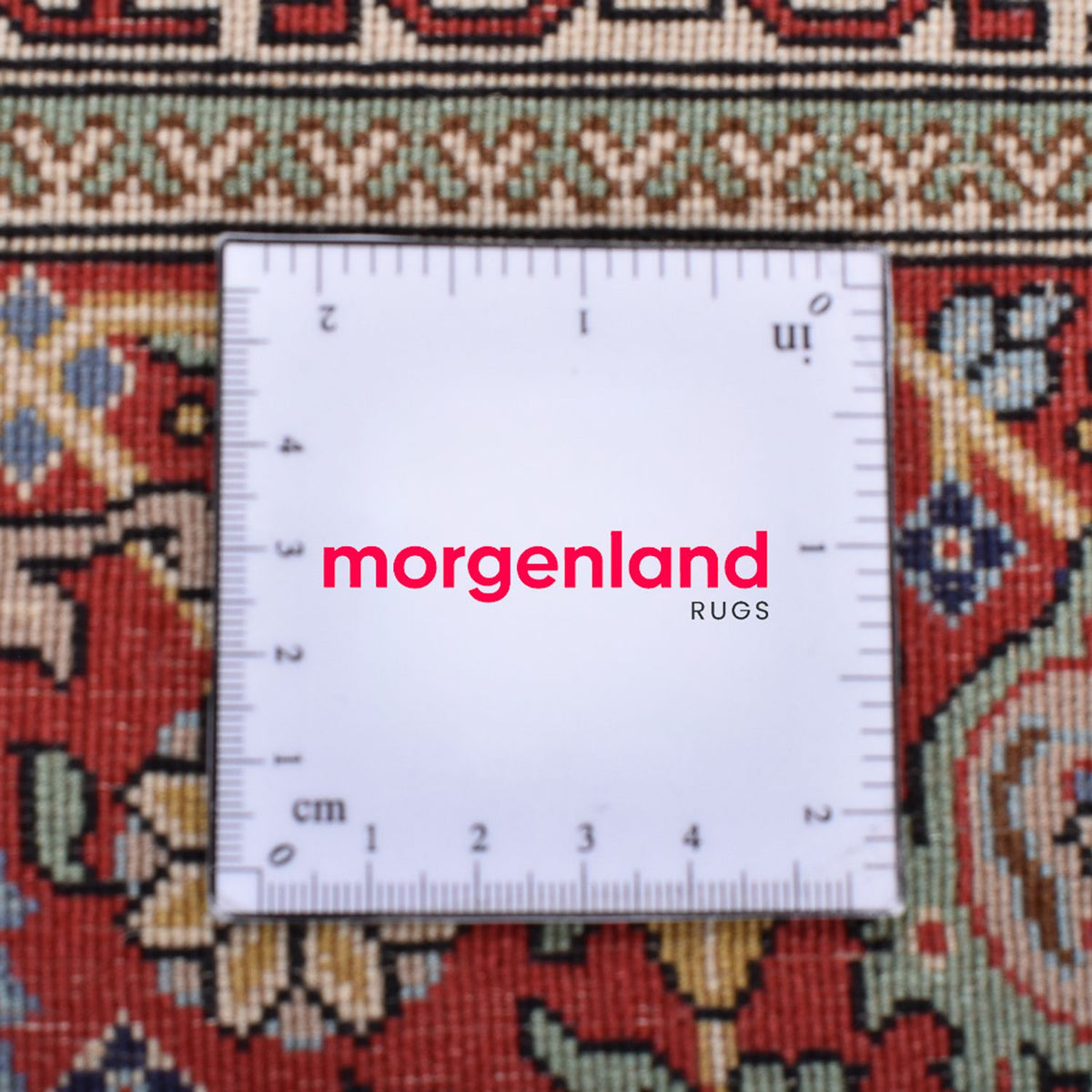 Perser Rug - Ghom - Royal - 204 x 137 cm - red