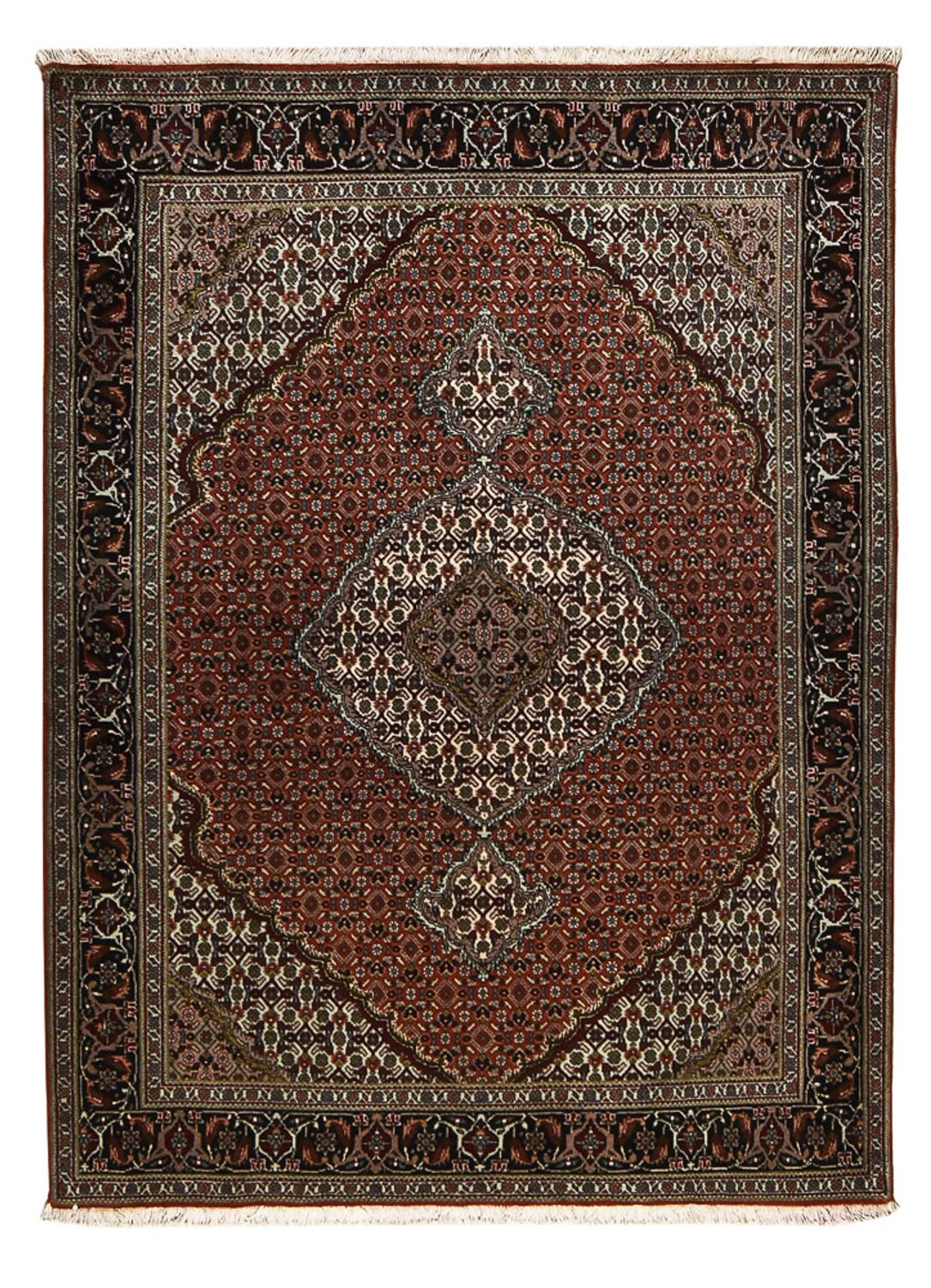 Perser Rug - Tabriz - Royal - 203 x 150 cm - dark red