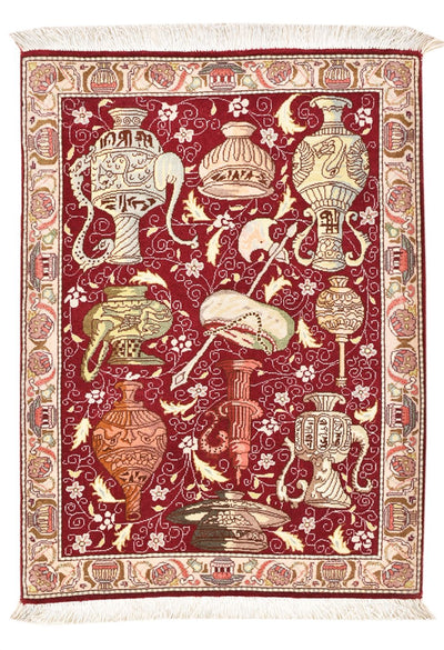 Tabriz - 50 Raj Rug 64x92cm - Persian Rugs