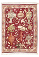 Tabriz - 50 Raj Rug 92x64cm - Persian Rugs