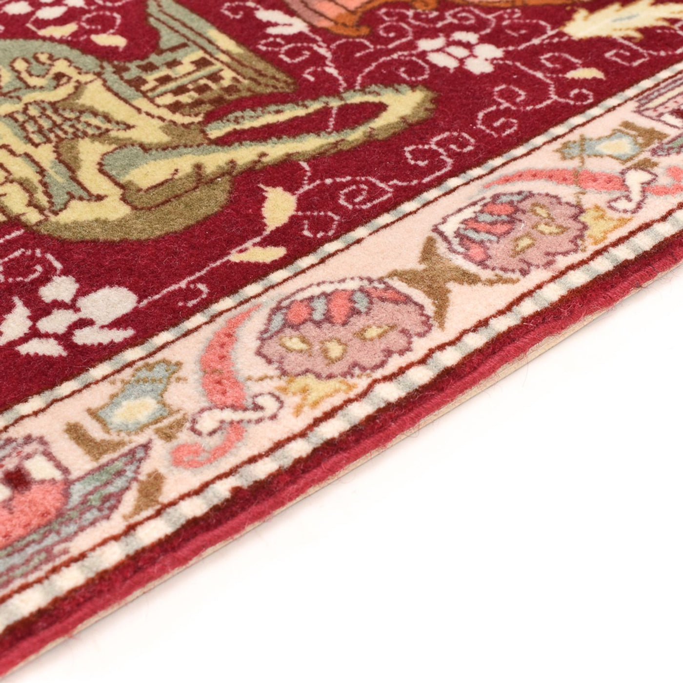Tabriz - 50 Raj Rug 92x64cm - Persian Rugs