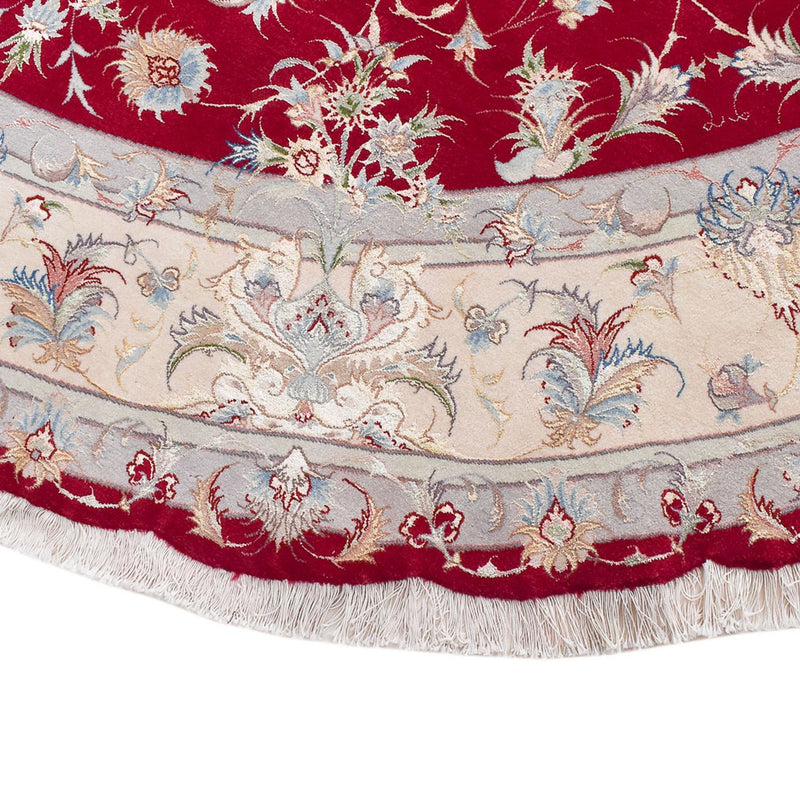 Perser Rug - Tabriz - Premium round  - 250 x 250 cm - red