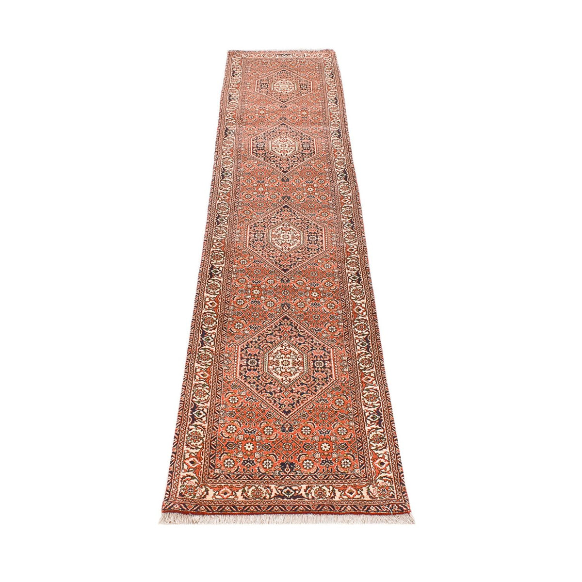 Runner Perser Rug - Bidjar - 340 x 67 cm - orange