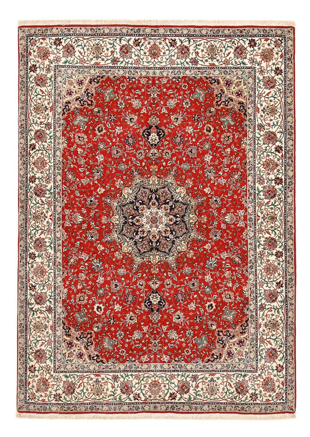 Perser Rug - Tabriz - Premium - 213 x 150 cm - red