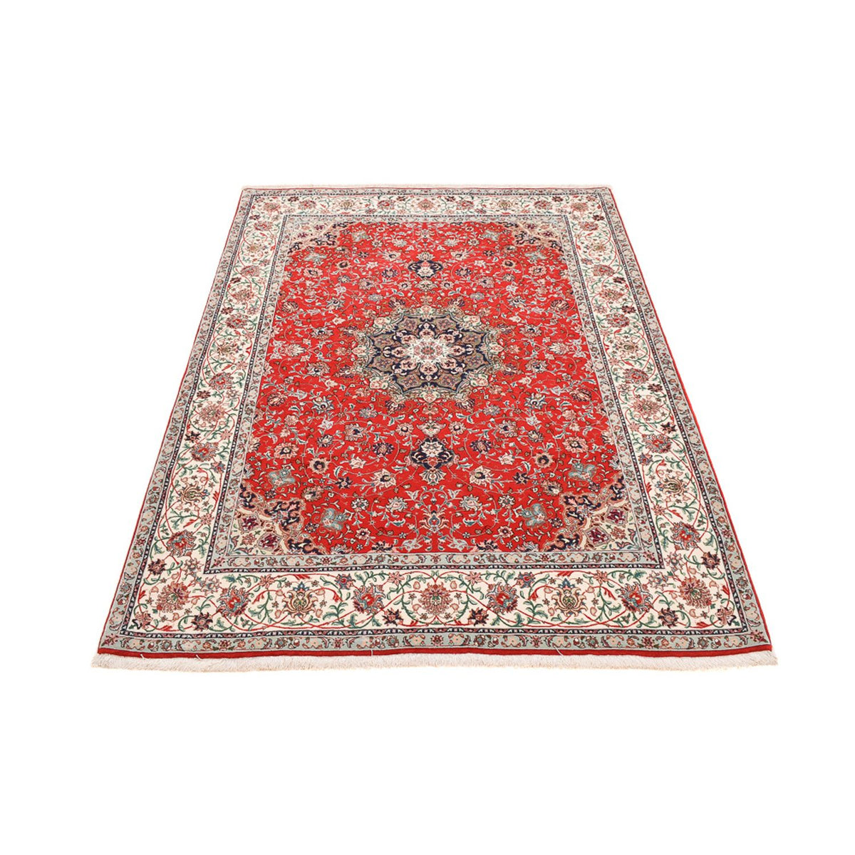 Perser Rug - Tabriz - Premium - 213 x 150 cm - red