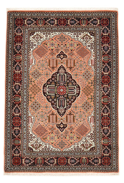 Tabriz - 50 Raj Rug 103x147cm - Persian Rugs